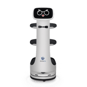 robot mesero o repartidor t8ls / ubicado por sensor láser / sensor de obstáculos / navegación fluida